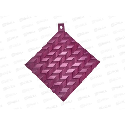 Подставка под горячее силикон 19,5*19,5см 6001-22 *10