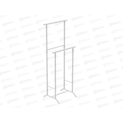 Вешалка напольная для полотенец ВПЛ1/МБ матовый белый