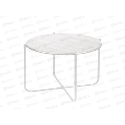 Стол журнальный HHST2/2 дуб дымчатый/белый Стол журнальный HHST2/2 дуб дымчатый/белый