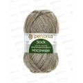 Пряжа Носочная Натурально серый шерсть/акрил 100гр 200м 371