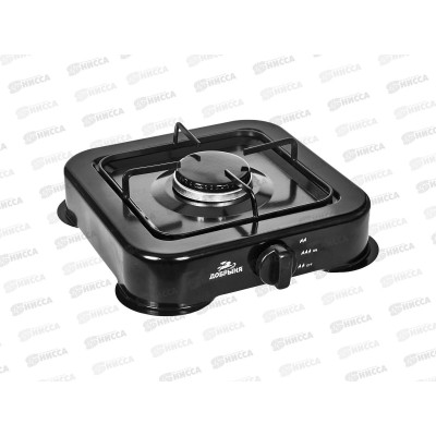 Плита газовая DO-2250B 1конфорка Черная Добрыня Плита газовая DO-2250B 1конфорка Черная Добрыня