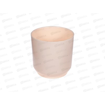 Горшок для цветов Дельта 6,4л Ванильный (с вкладкой)  *3