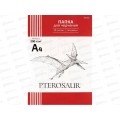 Папка для черчения А4 20л ПП Схема птерозавра, без рамки, Ч20-0770