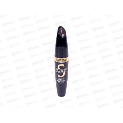 LUXVISAGE Тушь для ресниц Секрет роскошных ресниц коричневая *10