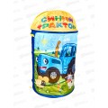 Корзина для игрушек &quotСиний трактор&quot XDP-17924-R, 40*60см