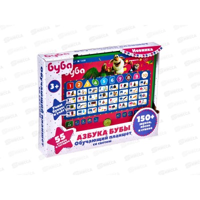 Планшет обучающий &quotУмка&quot Буба 150 звуков, песен и стихов НТ840-R23