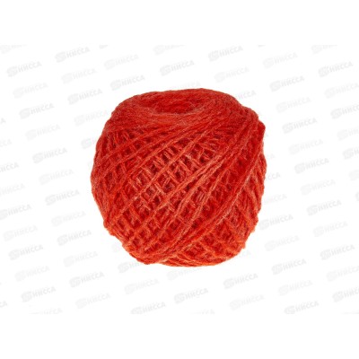 Пряжа 100% акрил 50гр130м (алый) *10
