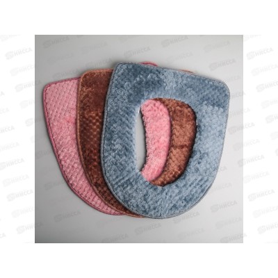 Чехол для унитаза "Плюш" на липучках микс 4597680 Чехол для унитаза "Плюш" на липучках микс 4597680