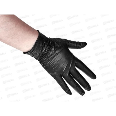 Перчатки нитриловые SFM SUPERSOFT M н/стер, н/оп,текстур черн*100Марка Перчатки нитриловые SFM SUPERSOFT M н/стер, н/оп,текстур черн*100Марка