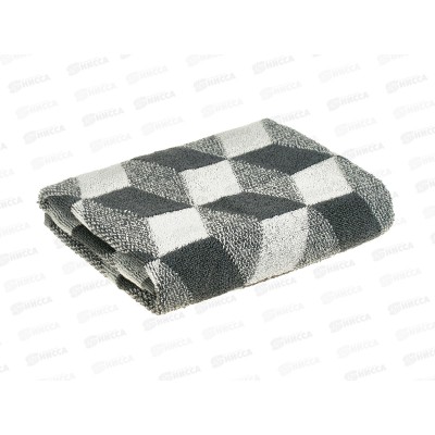 Полотенце 70*50 ВН MX42 Geometric 1 нейтральный серый/белый