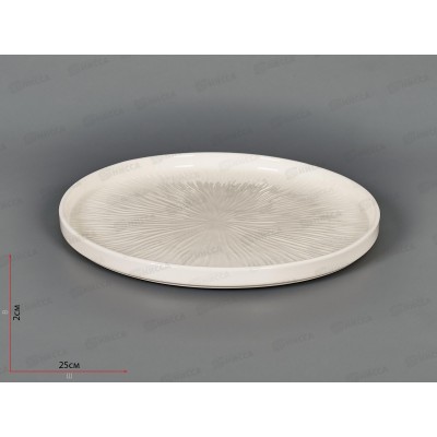 Тарелка 24,5*24,5*2см  7113