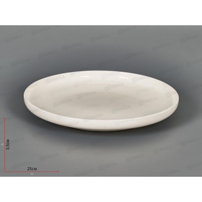 Тарелка обеденная 25,5*25,5*3см 7129 Тарелка обеденная 25,5*25,5*3см 7129