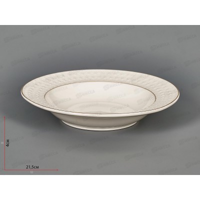 Тарелка суповая CS228922-А 22см 500мл Снеж. королева квадр 749232 *36 Тарелка суповая CS228922-А 22см 500мл Снеж. королева квадр 749232 *36