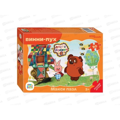 Контурный МАКСИ пазл 64001 30 элементов &quotВинни Пух&quot  *36