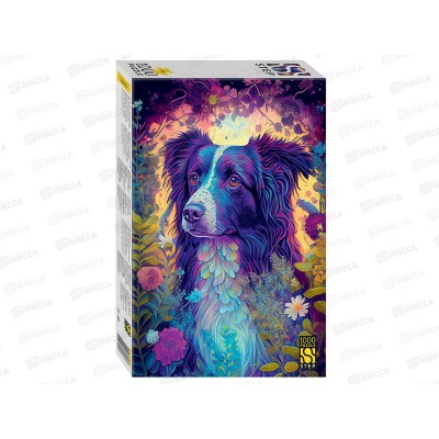 ПАЗЛЫ 1000 элементов 79165 Акварельный пёс *9