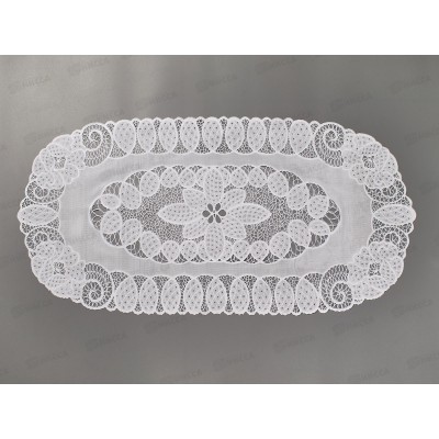 Салфетка ажурная GRACE Лейс 40*84 LO-1009U овал 96319 *12 Салфетка ажурная GRACE Лейс 40*84 LO-1009U овал 96319 *12