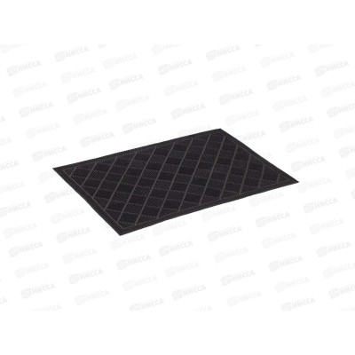 Коврик резиновый &quotРомбики&quot 40*60см черн SUNSTEP 31-031