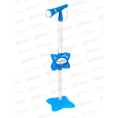 Микрофон 2867562, высота стойки 70-100см, МР3 плеером, в коробке Микрофон 2867562, высота стойки 70-100см, МР3 плеером, в коробке