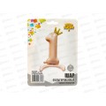 Шар К Цифра 1  32&quot Pink на подставке Корона, фольга, 1207-5775