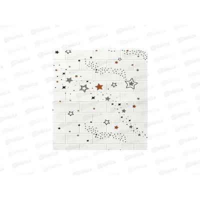 Панель самоклеющаяся 3мм GR-Z16 Кирпич 70*77см *25/150 108633 Панель самоклеющаяся 3мм GR-Z16 Кирпич 70*77см *25/150 108633