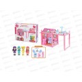 Кукольный домик с мебелью "Дом мечты" 55 дет., 2 куклы, 1002271