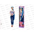 Кукла-модель "Инесса" с цветными волосами, Fashion Collection, 1002124 Кукла-модель "Инесса" с цветными волосами, Fashion Collection, 1002124