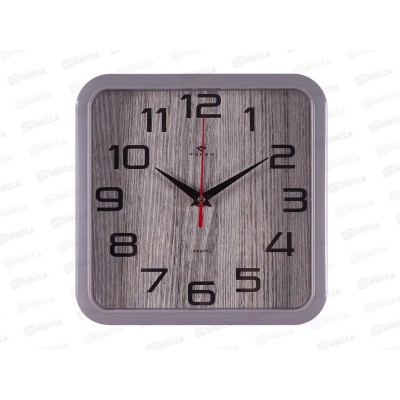Часы "21 Век" 2223-012 квадр. 22х22см, корп. сер. "Текстура дерева" Часы "21 Век" 2223-012 квадр. 22х22см, корп. сер. "Текстура дерева"