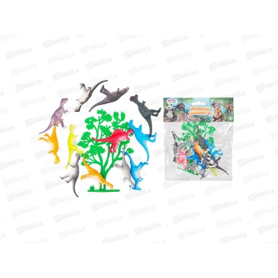 Набор животных "Планета динозавров" (фигурки животных 12шт) 1002698 Набор животных "Планета динозавров" (фигурки животных 12шт) 1002698