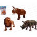 Животные в наборе (3шт) в пакете 16,5х25см, И-5624 Животные в наборе (3шт) в пакете 16,5х25см, И-5624