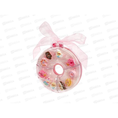 Кольцо детское "Красивые фигурки" УК-1801 (микс 10шт в подарочной упаковке) Кольцо детское "Красивые фигурки" УК-1801 (микс 10шт в подарочной упаковке)