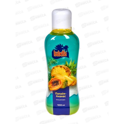 ИЗАБЕЛЛА пена для ванн 1л Папайя-Ананас *6 ИЗАБЕЛЛА пена для ванн 1л Папайя-Ананас *6