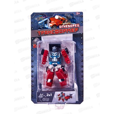Трансформер MR BOY МКHD53А Огнеборец, FCJ1159811 на блистере Трансформер MR BOY МКHD53А Огнеборец, FCJ1159811 на блистере
