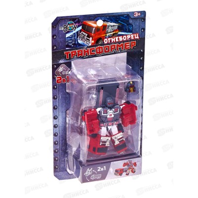 Трансформер MR BOY МКHD53Е Огнеборец, FCJ1159815 на блистере Трансформер MR BOY МКHD53Е Огнеборец, FCJ1159815 на блистере