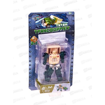 Трансформер MR BOY МКHD55С Титан, FCJ1159808 на блистере Трансформер MR BOY МКHD55С Титан, FCJ1159808 на блистере