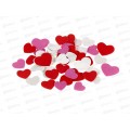 Заготовка д/декор.MAZARI Сердечки,на клеевом слое,асс,М-20120