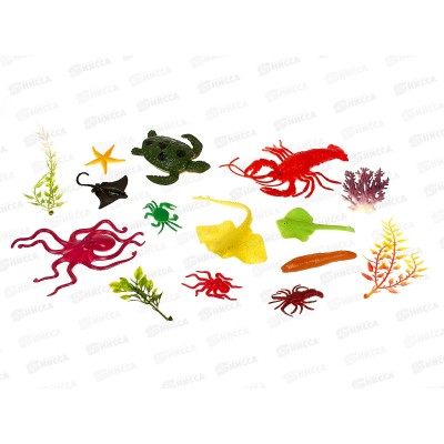 Набор животных Levatoys YSH141S Морские, FCJ0556349 в пакете Набор животных Levatoys YSH141S Морские, FCJ0556349 в пакете