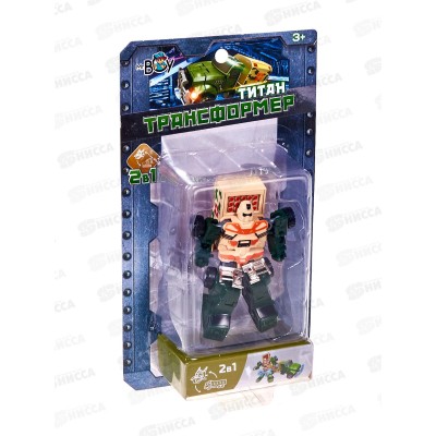 Трансформер MR BOY МКHD55В Титан, FCJ1159807 на блистере Трансформер MR BOY МКHD55В Титан, FCJ1159807 на блистере