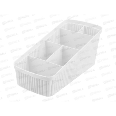 Органайзер универсальный Velvet 240*117*106мм Белый 434256516 БП Органайзер универсальный Velvet 240*117*106мм Белый 434256516 БП