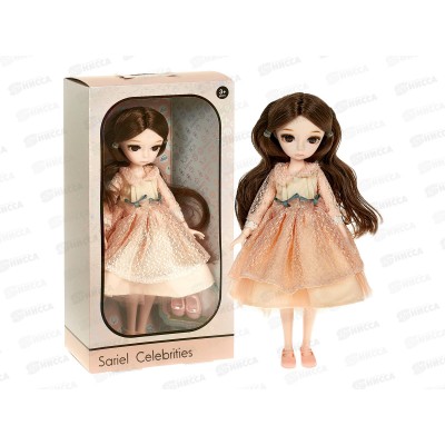 Кукла с аксессуарами 2866489, 25см в коробке 15*7*28см Кукла с аксессуарами 2866489, 25см в коробке 15*7*28см