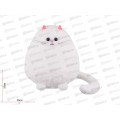 Игрушка ТМ "Relana" Котик белый, 35см, RL24076-35 в пакете Игрушка ТМ "Relana" Котик белый, 35см, RL24076-35 в пакете