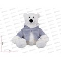 Игрушка ТМ &quotRelana&quot Полярный мишка в меховом пальто, 23см, RL24011-23
