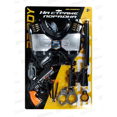 Набор &quotПолиция&quot &quotBeBoy&quot 10 предметов, IT100552 на блистере 58*38*4см