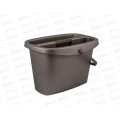 Ведро 13л прямоугольное со свтавкой Step антрацит  SV5003АНТ *14 Ведро 13л прямоугольное со свтавкой Step антрацит  SV5003АНТ *14