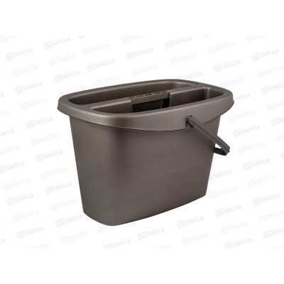 Ведро 13л прямоугольное со свтавкой Step антрацит SV5003АНТ *14 Ведро 13л прямоугольное со свтавкой Step антрацит SV5003АНТ *14