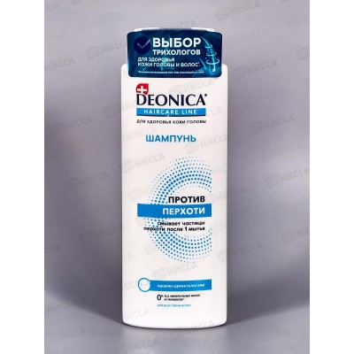 Deonica шампунь для волос Против перхоти 380мл Deonica шампунь для волос Против перхоти 380мл
