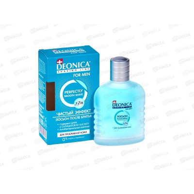 Deonica For men Лосьон после бритья Чистый эффект 90мл *6 Deonica For men Лосьон после бритья Чистый эффект 90мл *6