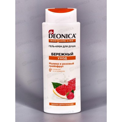 Deonica Гель крем для душа Бережный уход 250мл Deonica Гель крем для душа Бережный уход 250мл