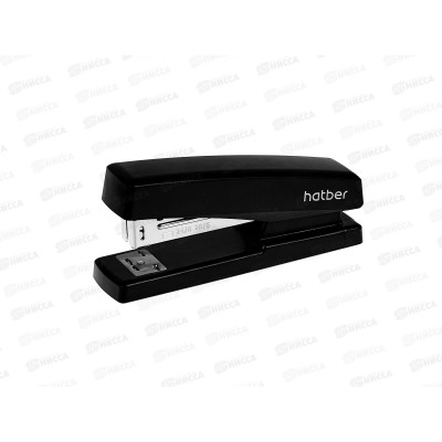 Степлер №24/6,26/6 Hatber, , до 20л черный, 085956*12/72