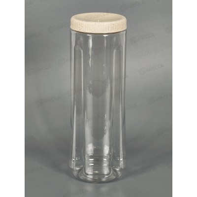 Банка д/сып прод &quotGreen Republic" лен 1,6л SE2250GR *12