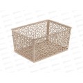 Корзина 3,2л "Linden" 230*160*110мм бежевый 221313227/06 Корзина 3,2л "Linden" 230*160*110мм бежевый 221313227/06